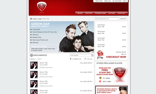 Target Studio Red