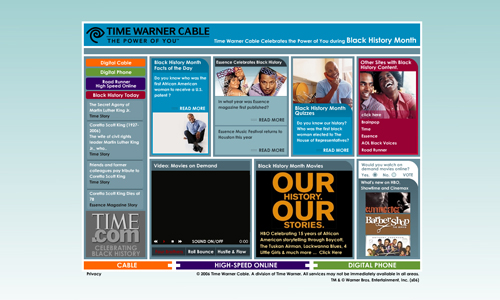 Time Warner Black History Month